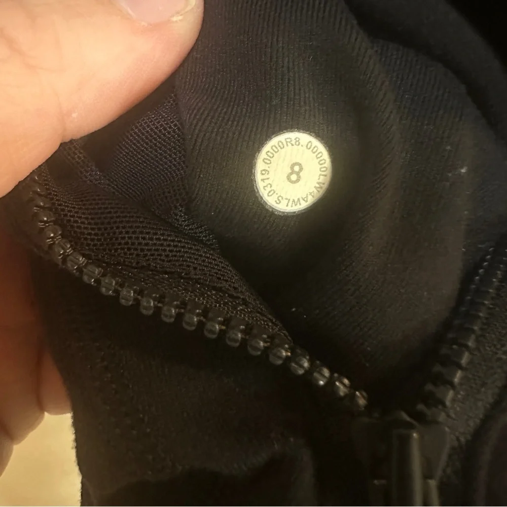 Lululemon Black Define Full Zip Jacket Women’s Sz 8‎